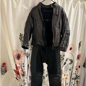 Rev'it! Women's Motorcycle Jacket and Pants Set, Track Suit